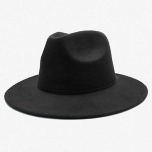 Sombrero Fedora Vaquero Occidental de Alta Calidad, Ala Ancha, Poliéster/Algodón, 26 Colores, Logotipo Personalizado, Unisex, Sombrero de Fiesta, Venta al Por Mayor - Product Image 2