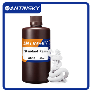 Résine standard Antinsky 1KG blanche avec une haute précision et des performances exceptionnelles pour l'impression 3D, vitesse de moulage rapide - Product Image 2