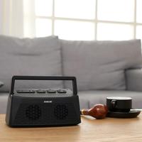 Haut-parleur sans fil numérique portable 2,4 GHz, étanche IPX3 pour extérieur, connexion optique, 6 heures d'autonomie, portée de 25 m, haut-parleurs de 40 mm