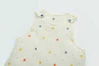 Sacos de dormir de algodón orgánico de diseño personalizado para recién nacidos, manta usable para bebés, saco de dormir para bebés con almohadillas extraíbles