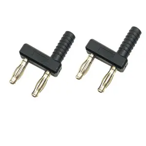 4mm Double Lantern type plug parallel banana plug connector