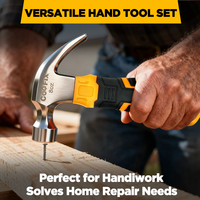 Kit de Herramientas Manuales Básicas para el Hogar, Caja de Herramientas OEM Personalizable para Reparaciones y Mantenimiento del Hogar