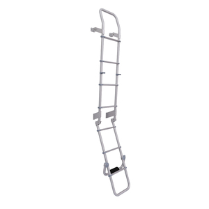 Scala Posteriore Pieghevole in Alluminio Anodizzato per <span class=keywords><strong>Camper</strong></span>, Furgoni e Roulotte con <span class=keywords><strong>Tetto</strong></span> Basso, Medio o Alto - Product Image 3