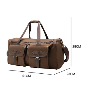 Bolsa Deportiva de Lona de Gran Capacidad, de Lujo, Portátil, para Gimnasio y Viajes, con Cierre de Cremallera, Correa Ajustable e Impermeable - Product Image 2