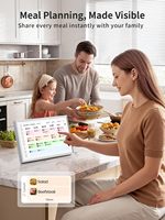 Calendario Digital con Pantalla Táctil de 10.1 Pulgadas, con Video HD y Soporte para MP3, Marco de Plástico, Reloj INSOVISION 1920x1080, Disponible en Almacén de EE. UU.