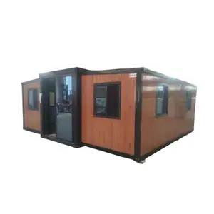 Mobile China Factory Expandable Container House High Celling 20ft Folding Expandable Container House 3 Bedroom