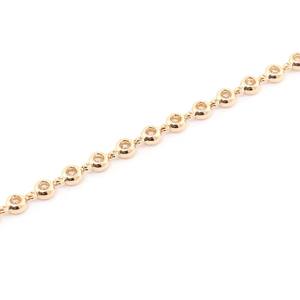 Bracelet en or 10 carats Provence Jewelry avec diamants ronds de 2,5 mm sertis en clos, diamants HPHT cultivés en laboratoire - Product Image 2