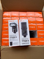 Flash para Cámara GodOx Tt520ii, Flash Speedlite TT520ii para Fotografía con Flash C/N Pentax Olympus Fujifilm