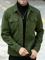 Veste bomber décontractée élégante pour homme, coupe ajustée, légère, pour la randonnée en plein air, vêtements de sport personnalisés OEM/ODM