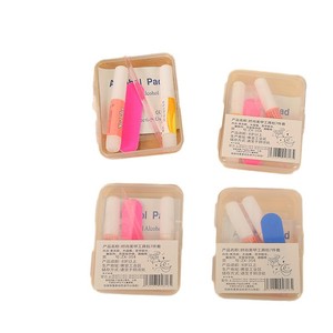 Kit d'outils de nail art tendance, 7 pièces, ensemble de manucure portable pour adultes - Product Image 4