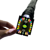 Autocollant de panneau de commande graphique personnalisé, étiquette de panneau avant découpée pour appareils électroniques portables