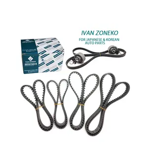 Ivan Zoneko Thương Hiệu Xe Cao Su PU V Belt V-thắt Lưng Fan Belt Timing Chain Tensioner Ròng Rọc Kit Cho Renault Logan Hyundai Toyota Nissa