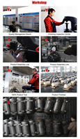 Compresseur d'air industriel BISON (CHINE) 230V 2hp 3hp à entraînement par courroie, 100L, meilleur prix
