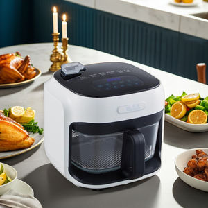 Geming <span class=keywords><strong>2025</strong></span> Moderno Controle Digital Air Fritadeira 7L Plástico Touch Screen Menu Modo Home Appliance Energia Elétrica Inclui Tigela De Vidro - Product Image 5