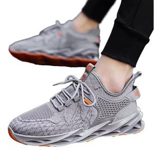 New Casual High <b>Top</b> Lace Sneakers PU Mesh Upper Stripes Breathable Rubber Outsole Comfortable Balance Support Spring <b>Walking</b> - Product Image 5