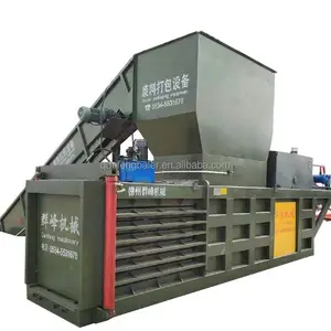 horizontal wood shaving baler sawdust wood shavings press baler machine