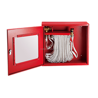 Armoire à tuyau d'incendie avec hache à feu et ensemble complet de boîte à tuyau d'incendie armoire rouge à Double couche en acier au carbone mural
