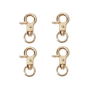 Mousqueton pivotant robuste en alliage de zinc avec loquet à ressort, boucle de laisse pour chien, porte-clés, accessoire pour animaux de compagnie, matériel 45mm/54mm 30g - Product Image 3