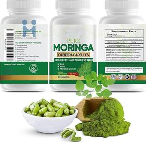 Penjualan terlaris 100% bubuk daun <span class=keywords><strong>Moringa</strong></span> ORGANIK MURNI - Product Image 6