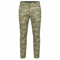 Pantalons de golf camouflage pour hommes |   Imprimé Olive Sage Khaki |   Pantalon de sport fuselé en Spandex/Polyester anti-humidité avec fermeture éclair