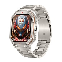 Reloj Inteligente CRG40 para Exteriores 2025, Nuevo con GPS, Altímetro, Barómetro, Brújula, Linterna, Dial con IA, GPT, Resistente al Agua 1 ATM, Reloj Deportivo