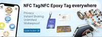 Étiquette NFC NTAG 424 DNA pour l'authentification des produits anti-contrefaçon, autocollant NFC crypté haute sécurité