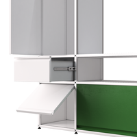Meuble modulaire moderne en métal, organisateur sur pied, meuble TV pour salle de bain, salle à manger, salon, combinaison de modules médiévaux