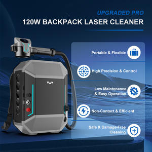 100W 3 in 1 MOPA 레이저 청소 기계 휴대용 새로운 섬유 기술 녹 금속 나무 돌 스테인레스 스틸에 대 한 다기능 - Product Image 4