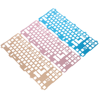 Boîtiers de clavier mécanique en aluminium avec stabilisateurs de plaque de clavier 60 % personnalisés