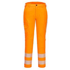 PORTWEST - R440ORR60E RWS Stretch <b>orange</b> work trouser - EAN 5036108384624 <b>HI</b>-<b>VIS</b> WORKWEAR - Product Image 1