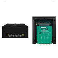 Mini PC Industrial Sin Ventilador H10 SFP+ Firewall 2.5G I226 Micro Dual 10Gbe N100 con Puertos 10G DDR5 y Router de Software con SFP