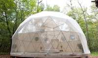 Tente de luxe en forme de dôme, annuelle, pour la famille, événement, Camping, Restaurant, offre spéciale