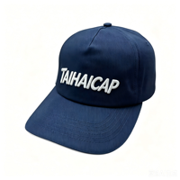 Topi Baseball Snapback Katun Mutiara Logo Kustom SEAN Berkualitas Tinggi Grosir Sporty Pinggiran Datar Cetak Transfer Panas Putih Navy
