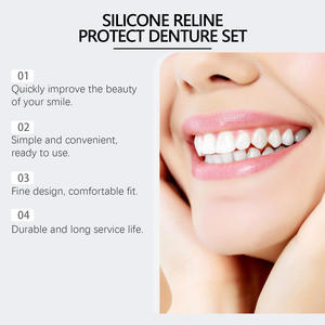 Hot Sale High Quality Silicone <strong>Dentures</strong> | Comfortable Aesthetic Smile Enhancement Dental Kit | Teeth Retouching &amp; Filling Braces - Product Image 5