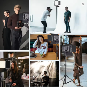 U800 LED lumière de studio photo pour <span class=keywords><strong>Tiktok</strong></span> Youbute jeu vidéo en direct éclairage Portable enregistrement vidéo photographie panneau lampe - Product Image 6