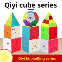 Jouets éducatifs personnalisés en gros pour enfants, cube magique 3x3 à 12 faces en bambou/plastique, forme étrange, méga puzzle magnétique