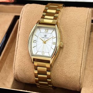 Lady Quartz Watch - <b>Bucket</b>-shaped Casual Multi-purpose Small Dial Luxury Style Watch - Product Image 1