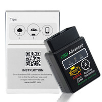 Escáner de Diagnóstico OBDII Avanzado HH OBD2 HHOBD Mini ELM327 V2.1, Lector de Códigos para Android 12V, Compatible con Todos los Autos OBD2