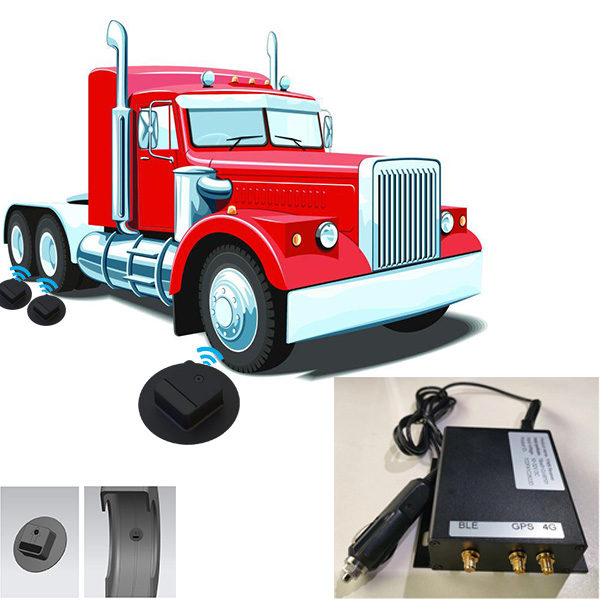 Прицеп для грузовика TPMS RS232 беспроводной датчик давления в шинах TPMS датчик для грузовика