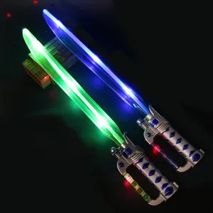 Lightsaber katana light up sword toys with music and led flashing