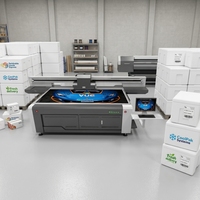 Impresora UV Plana de Alta Velocidad para Productos de Espuma EPS, Cajas de Espuma para Alimentos, Impresión Directa