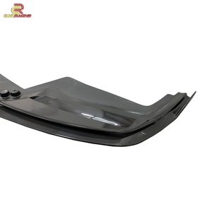 Alerón Delantero de Fibra de Carbono Estilo Vorstein para Ferrari 488 GTB Spider 2015-2018, Difusor Delantero de Carbono, Piezas de Carrocería - Product Image 4