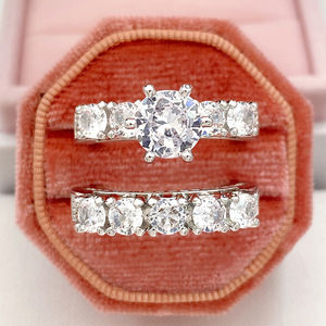 Anello Impilabile per Donne, Doppio Strato, Gioiello Elegante e alla Moda, Vendita all'Ingrosso - Product Image 3