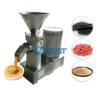 Machine commerciale électrique pour la fabrication de pâte de sésame, petit moulin colloïdal pour tahini, amandes, noix de cajou, machine à beurre de cacahuète