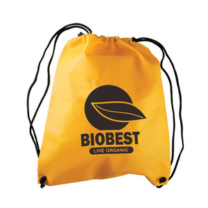Sacs cadeaux recyclés en PP non tissé, sacs à cordon personnalisés - Product Image 5
