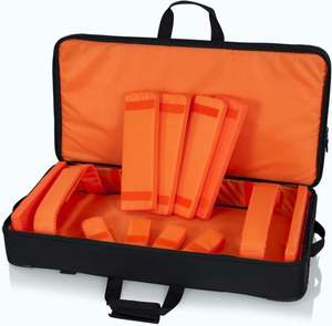 Bolsa de transporte acolchada con muestra gratuita, estuche de transporte resistente para controlador de DJ con correas para los hombros y asas de transporte para Multi-FX - Product Image 6