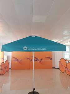 Parasol de marché extérieur Pdyear 2x2m, parasol de patio avec inclinaison et <span class=keywords><strong>manivelle</strong></span> pour la plage, 12+ couleurs - Product Image 4