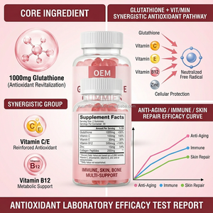 OEM özel etiket toplu şekersiz Gummies E vitamini cilt beyazlatma Gummies takviyesi cilt beyazlatma kollajen Gummies yetişkinler için - Product Image 3