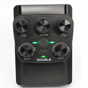 Double S1max Nuevo Captador Vibratorio Ligero de Plástico con Acabado Negro para Guitarra Acústica, Piezoeléctrico, para Instrumentos de Cuerda Lateral - Product Image 1