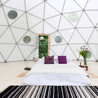 Guangzhou tente gonflable bulle igloo dôme tente ronde pvc portes restaurant dôme tente